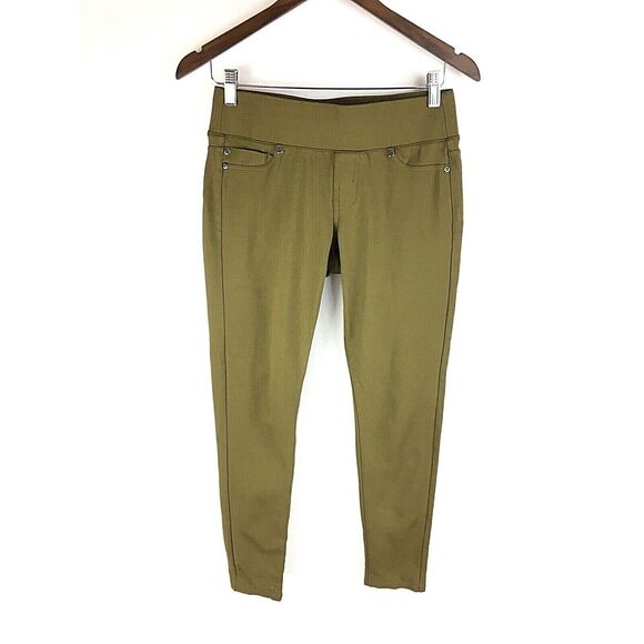 Liverpool Jeans‎ Womens Ponte Sienna Pull-On Leggings Size 4/27 (27x27) Green - Picture 1 of 7